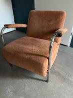 Leolux Scylla fauteuil 2 stuks design klassieker, Ophalen, Gebruikt, Metaal, 75 tot 100 cm