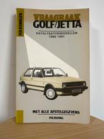Vraagbaak VW Golf/Jetta 1986-1991, Ophalen of Verzenden, Gelezen, Volkswagen
