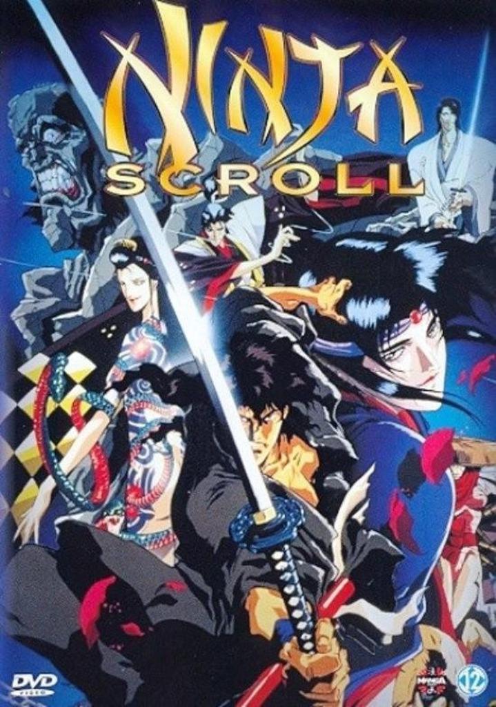 Ninja Scroll , Sealed Ned. Ondert., Cd's en Dvd's, Dvd's | Tekenfilms en Animatie, Nieuw in verpakking, Anime (Japans), Tekenfilm