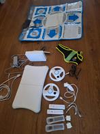 Wii Compleet + 38 Games! Balance Board, Stuurtjes, Spelcomputers en Games, Ophalen, Gebruikt, Met 2 controllers, Met games