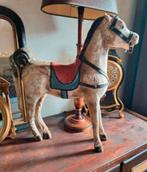Antiek Papier Maché Paard/Paardje/Oud Speelgoed, Ophalen of Verzenden