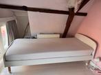 Heel mooi bedframe met lattenbodem, Huis en Inrichting, Ophalen, 90 cm, Eenpersoons, Wit