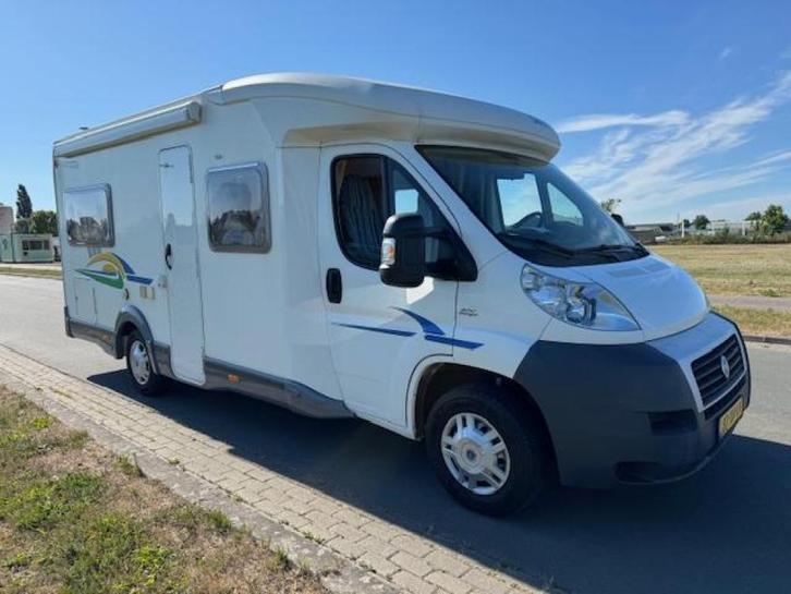 Chausson Flash 08 1E eigenaar, Caravans en Kamperen, Campers, Bedrijf, tot en met 4, Half-integraal, Chausson, Fiat, Diesel, Handgeschakeld