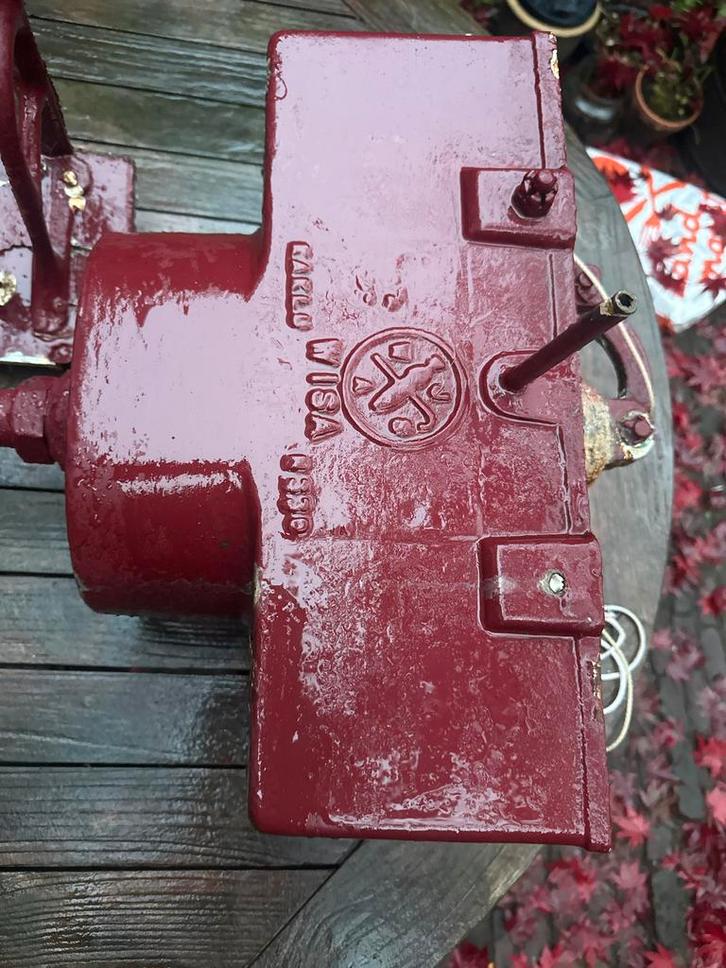 Antieke WISA Stortbak - Goed Werkend!, Antiek en Kunst, Antiek | Gereedschap en Instrumenten, Ophalen of Verzenden