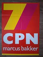 7 CPN Marcus Bakker [41x58cm], Verzamelen, Ophalen of Verzenden, Zo goed als nieuw, A1 t/m A3, Film en Tv