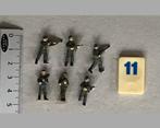 Soldaatjes 11 Duits ww2  schaal 1:72 of 1:76, Ophalen of Verzenden, Gebruikt, 1:50 of kleiner, Figuur of Figuren