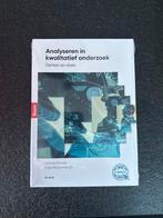 Analyseren in kwalitatief onderzoek - Hennie Boeije, Boeken, Ophalen of Verzenden, Zo goed als nieuw, Overige onderwerpen, Hennie Boeije