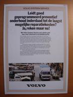 Volvo Systeem Service Onderhoud Folder 1983 - F10 F12 F7, Ophalen, Volvo, Volvo, Zo goed als nieuw