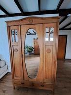 Antieke kledingkast, Huis en Inrichting, Ophalen, Gebruikt, 100 tot 150 cm, Met hangruimte