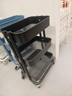 Nieuwe IKEA RÅSKOG trolley - zwart, Ophalen, Nieuw