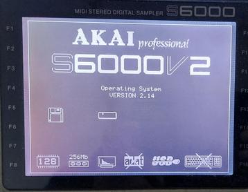 akai s6000 sampler met aparte CDrom en Harddisk unit beschikbaar voor biedingen