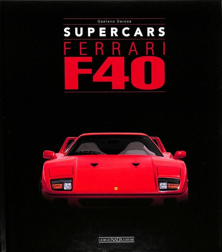 Supercars FERRARI F40, Boeken, Auto's | Boeken, Nieuw, Ferrari, Verzenden