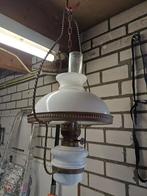 Oude Petroleumlamp - Sfeervolle Verlichting, Ophalen, Gebruikt, Vintage, Glas