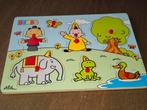 Bumba houten puzzel, Ophalen of Verzenden, Zo goed als nieuw, Van hout, Minder dan 10 stukjes