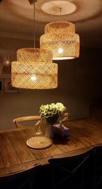 Ikea sinnerlig bamboo lamp sfeer, Huis en Inrichting, Ophalen of Verzenden, Zo goed als nieuw, Minder dan 50 cm
