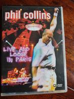 Originele Muziek DVD - Phil Collins Live and loose in Paris, Cd's en Dvd's, Dvd's | Muziek en Concerten, Alle leeftijden, Ophalen of Verzenden