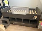Houten bed met lade, Ophalen