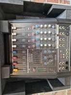 2 x Omnitronic LS-622A Live Power Mixer met flightcase, Muziek en Instrumenten, Ophalen, Gebruikt, 20 kanalen of meer
