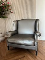 Chivasso Fauteuil Loveseat - grijs kunstleer, Ophalen, Zo goed als nieuw, 100 tot 125 cm, Leer