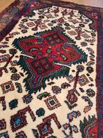 Vintage handgeknoopt perzisch tapijt hamadan 122x78, 50 tot 100 cm, 100 tot 150 cm, Gebruikt, Rechthoekig