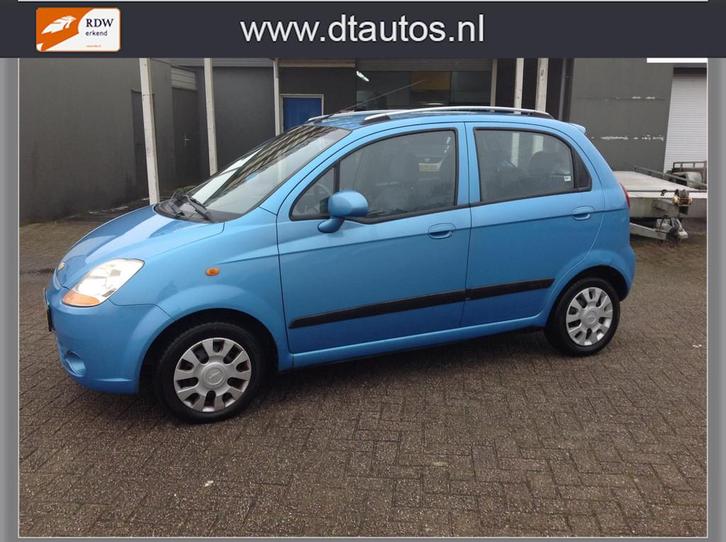 Chevrolet Matiz 1.0 Class nw apk airco el ramen, Auto's, Chevrolet, Bedrijf, Te koop, Matiz, ABS, Airbags, Airconditioning, Centrale vergrendeling