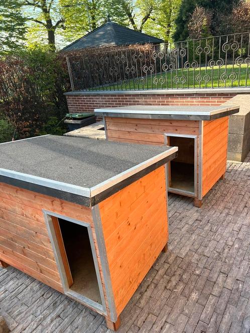 Hondenhok geisoleerd, Dieren en Toebehoren, Hondenhokken, Gebruikt, Hondenhok, 65 tot 100 cm, 110 cm of meer, Ophalen