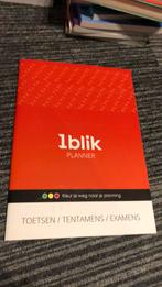 1 blik planner toetsen/tentamens/examens, Boeken, Ophalen of Verzenden, Zo goed als nieuw