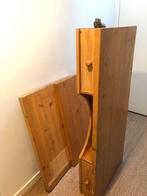 Houten bureau met lades, Huis en Inrichting, Bureaus, Ophalen of Verzenden, Gebruikt