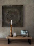 Industrieel tafeltje van steigerhout - handgemaakt, Ophalen of Verzenden, Nieuw