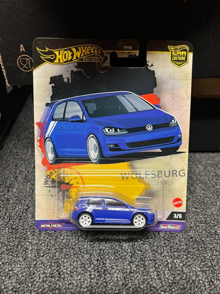 Hot wheels vw golf 7 real riders, Ophalen of Verzenden, Nieuw, Auto