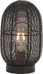 Light & Living tafellamp zwart, Huis en Inrichting, Ophalen of Verzenden, Zo goed als nieuw, Metaal, Minder dan 50 cm