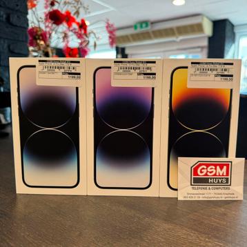 GSM HUYS | Apple iPhone 14 Pro Max | 1 TB| Nieuw