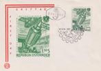 Oostenrijk 1960 15 Jaar Staatsbedrijven Generator, Postzegels en Munten, Postzegels | Eerstedagenveloppen, Ophalen of Verzenden