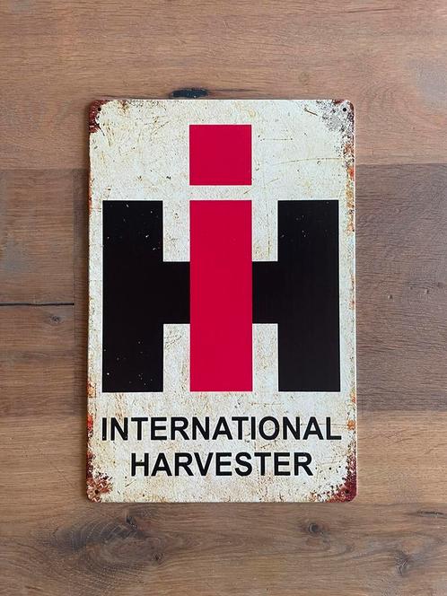 “International” reclame bordje, Verzamelen, Merken en Reclamevoorwerpen, Nieuw, Reclamebord, Ophalen of Verzenden