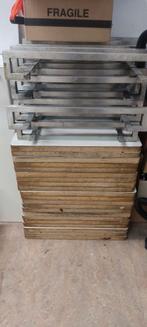 tafelbladen 51 x 65 cm 21 stuks, Ophalen, Gebruikt, 50 tot 100 cm, Horeca