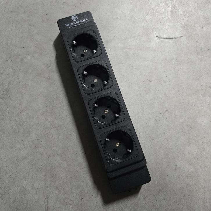 4-voudig wieland - AH Meyer netbox, Doe-het-zelf en Verbouw, Elektra en Kabels, Gebruikt