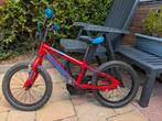 Leuke crossfiets 16 inch, rood/blauw, Fietsen en Brommers, Fietsen | Crossfietsen en BMX, Ophalen, Staal, Leaderfox, 16 tot 20 inch