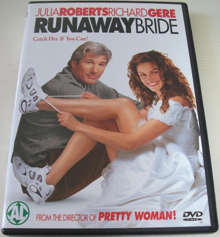 Dvd *** RUNAWAY BRIDE *** Catch her if you can!, Cd's en Dvd's, Dvd's | Komedie, Zo goed als nieuw, Romantische komedie, Alle leeftijden