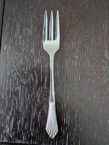 gebaksvorkje ( 6 stuks) - lengte 12 cm (merk Inoxa) beschikbaar voor biedingen