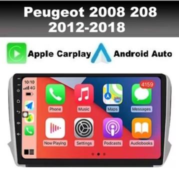 Peugeot 208 2008 android 14 radio apple carplay dab+ wifi beschikbaar voor biedingen