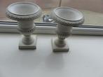 vaas 2 stuks gietijzer Franse plantenpot 20 cm hoog bloempot, Huis en Inrichting, Woonaccessoires | Vazen, Overige materialen