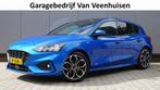 Ford Focus 1.0 125pk EcoBoost ST Line Business Pano.Dak B&O, Gebruikt, Euro 6, Blauw, Origineel Nederlands