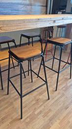 Strakke barkrukken - 7 stuks, Met voetsteun, 60 tot 90 cm, Ophalen of Verzenden, Zo goed als nieuw