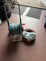 Gardena Tuinslanghaspel met 30m slang, Tuin en Terras, Tuinslangen, Ophalen, Zo goed als nieuw, Tuinslanghaspel