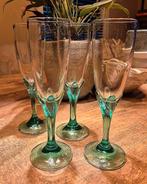 4 Bormioli Rocco Bouquet Champagne glazen, Ophalen of Verzenden, Zo goed als nieuw, Overige typen