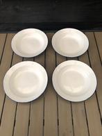 4 emaille soepborden, Antiek en Kunst, Ophalen of Verzenden