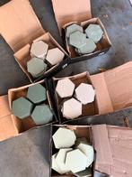 Winckelmans hexagon tegels (groentinten), Ophalen, Hardsteen, Nieuw, Minder dan 20 cm