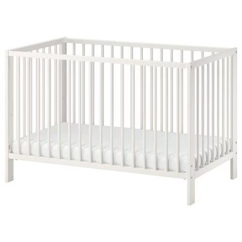 GULLIVER Babybedje, wit, 60x120 cm, Kinderen en Baby's, Babywiegjes en Ledikanten, Gebruikt, Ledikant, Ophalen of Verzenden