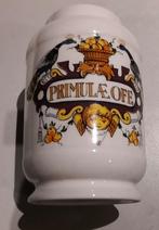 TW2938  Apothekers pot Schoonhoven handmade 130x80 primulae, Antiek en Kunst, Antiek | Keramiek en Aardewerk, Verzenden