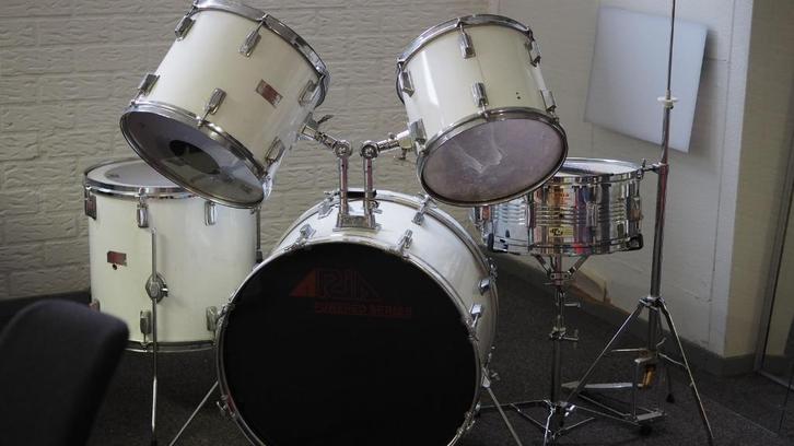 7. Aria powered series drumstel, Muziek en Instrumenten, Drumstellen en Slagwerk, Gebruikt, Overige merken, Ophalen